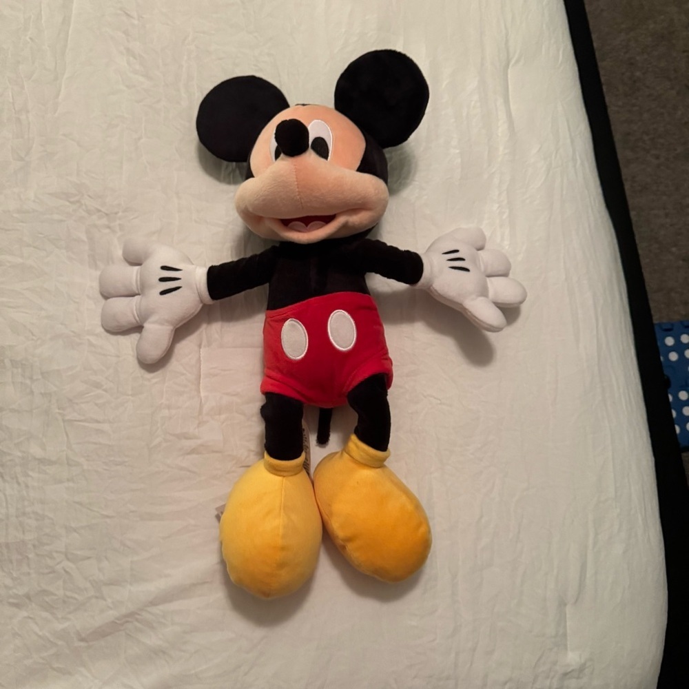 Disney‎ Mickey Mouse Plush - Red, Black, Yellow